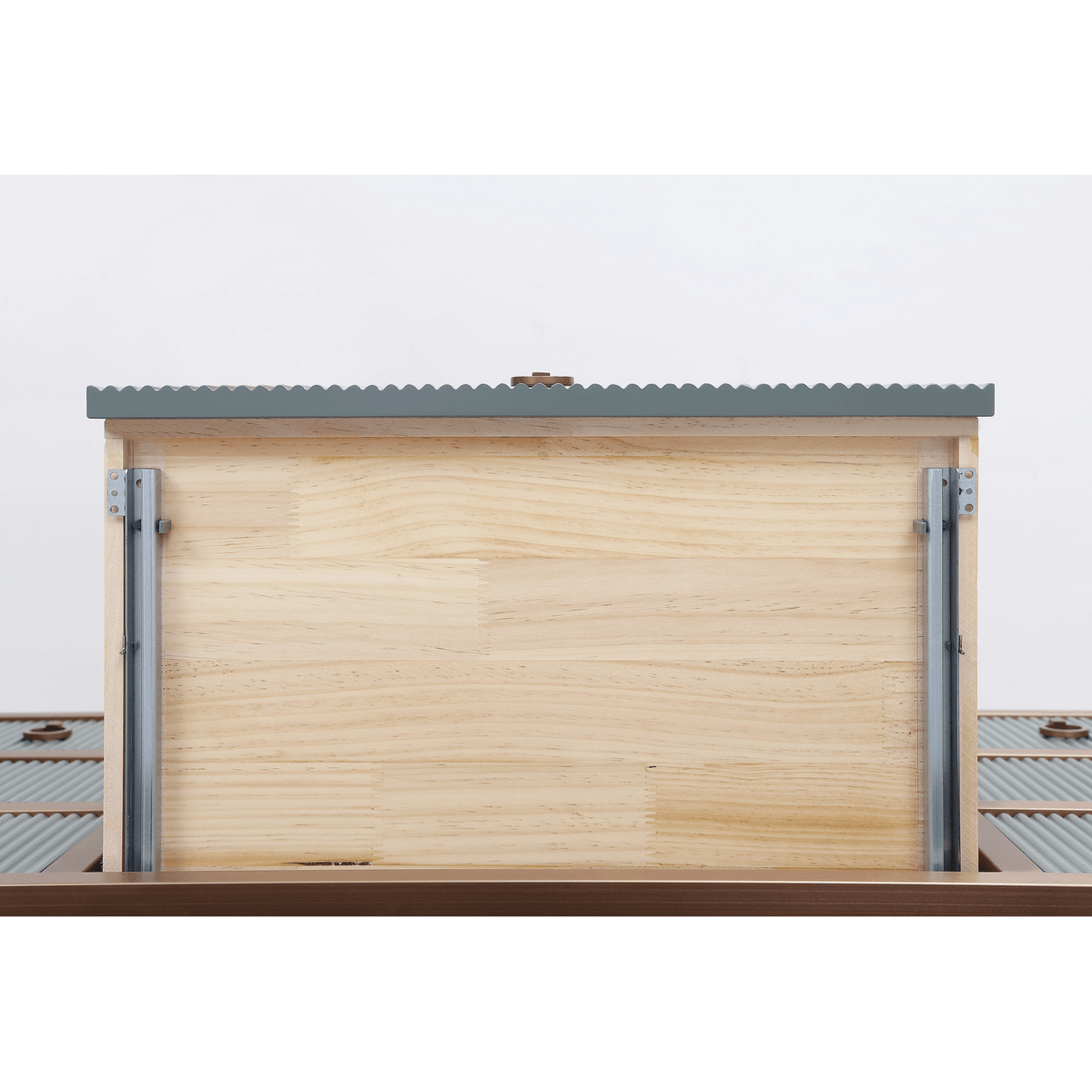 Legion Furniture 48" Vanity with Golden Brush Stainless Steel Frame and Pewter Green Finish with 2" Thick White Artificial Stone Countertop – – –