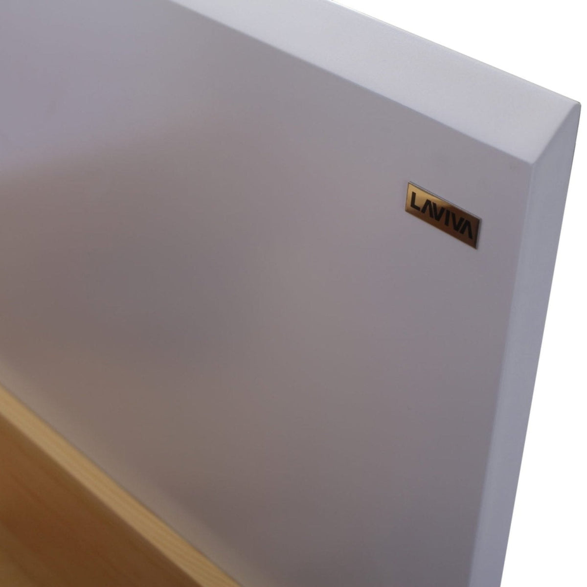 Laviva Alto 36" White Bathroom Vanity with White Carrara Marble Countertop – – –