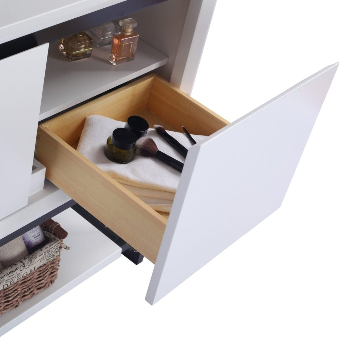 Laviva Alto 36" White Bathroom Vanity with White Quartz Countertop – – –