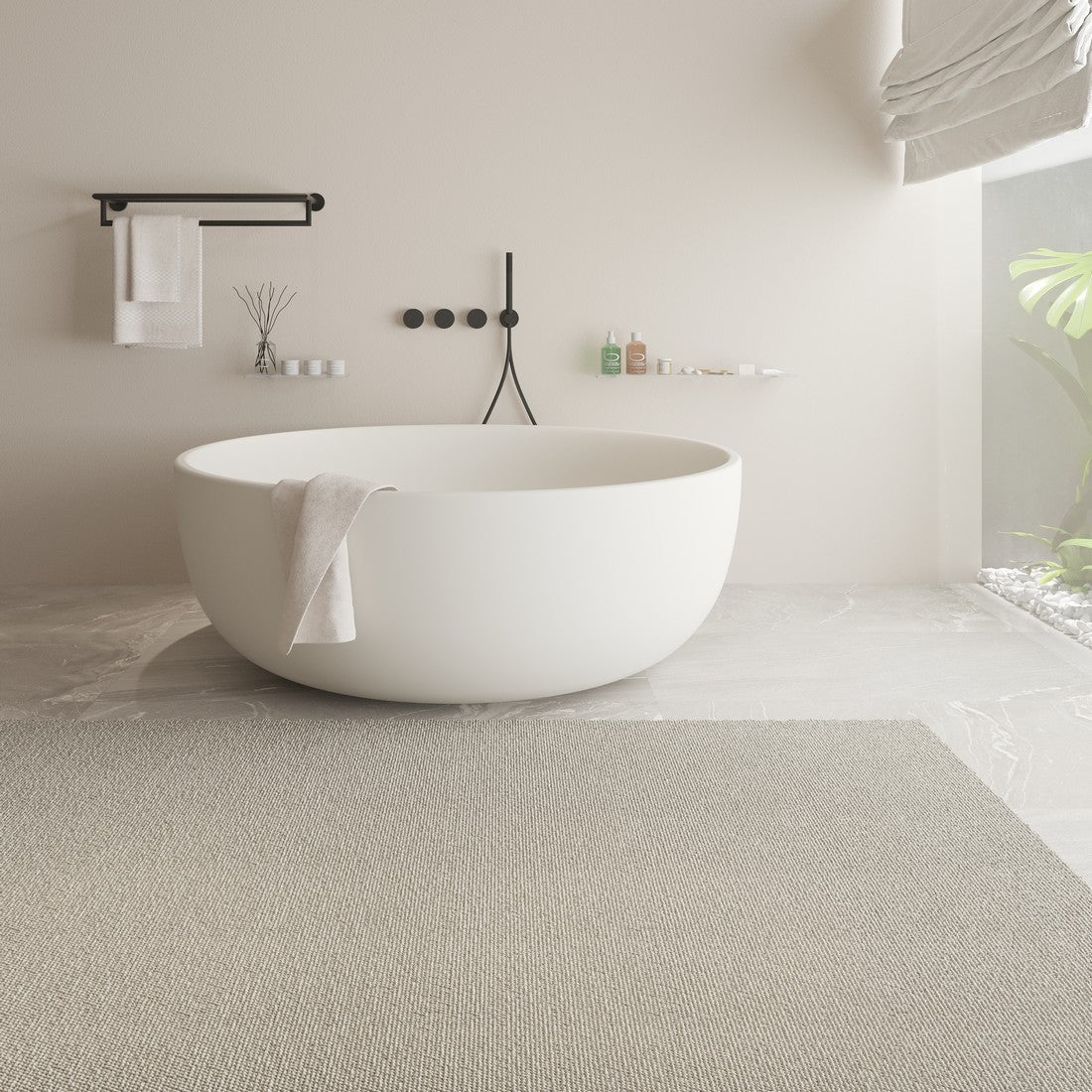 Ideavit SolidRound Freestanding Bathtub – – –