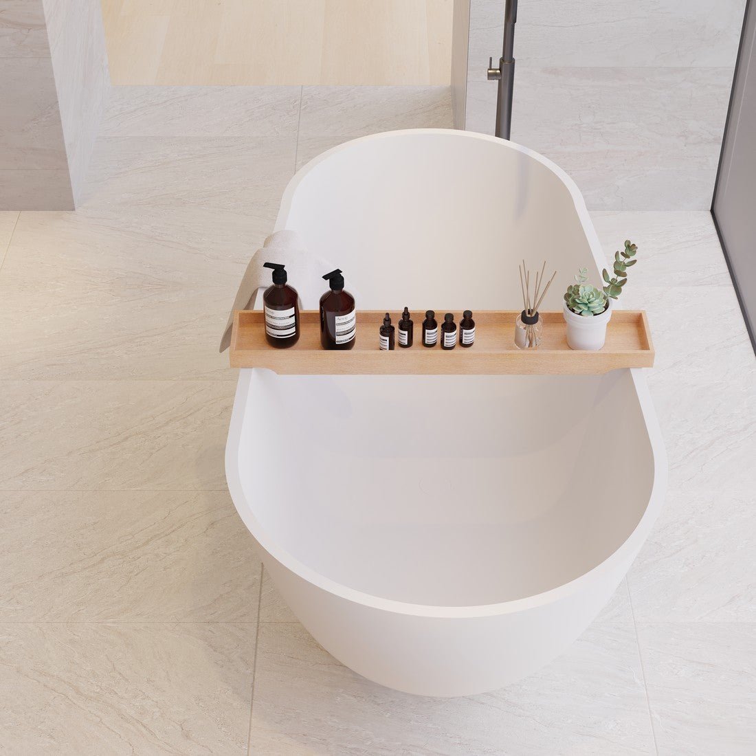 Ideavit SolidSurf Freestanding Bathtub – – –