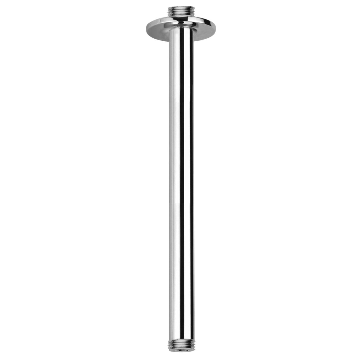 LaToscana 12'' Round Ceiling Brass Shower Arm – Chrome – –
