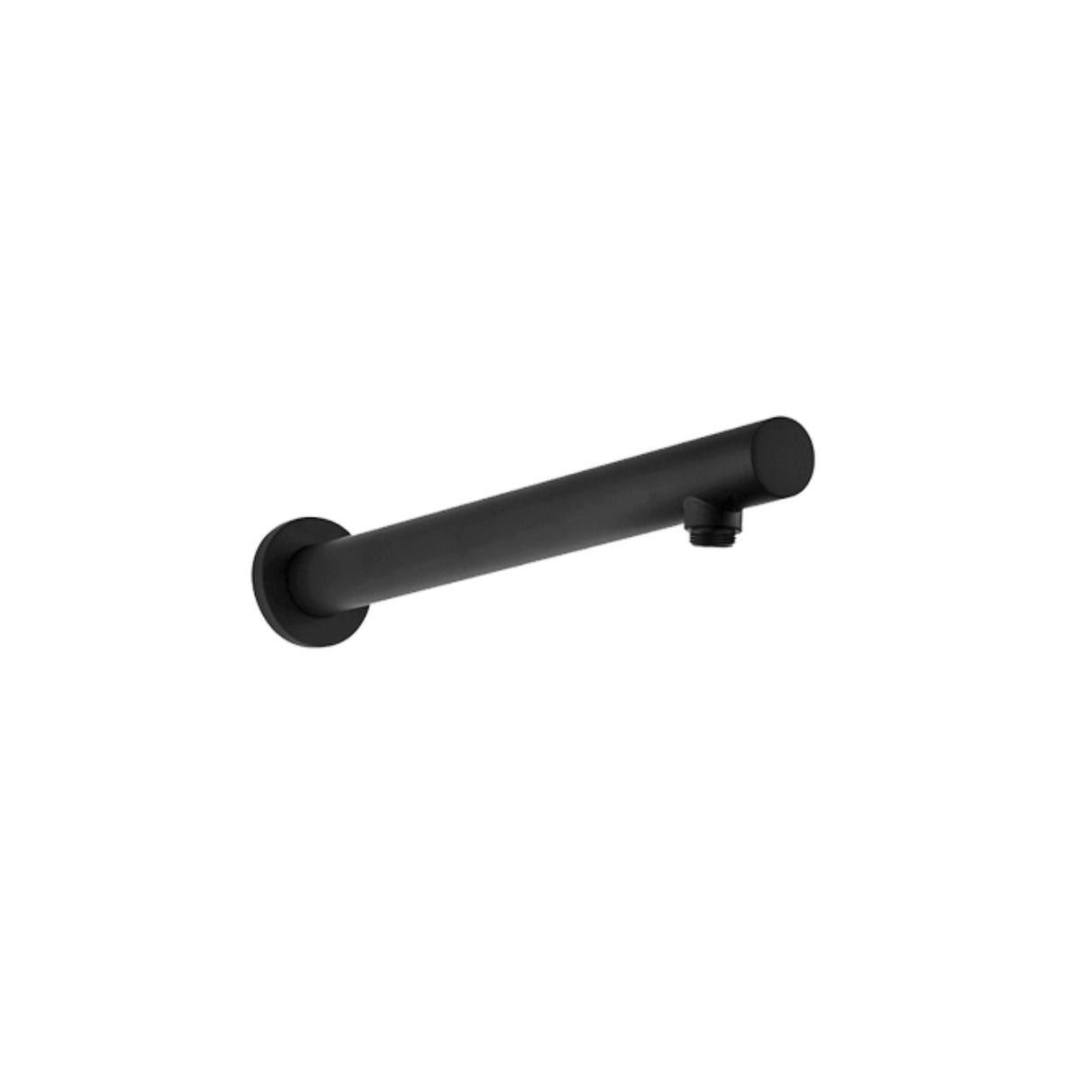 LaToscana 12" Wall Mount Round Shower Arm – Matt Black PVD – –