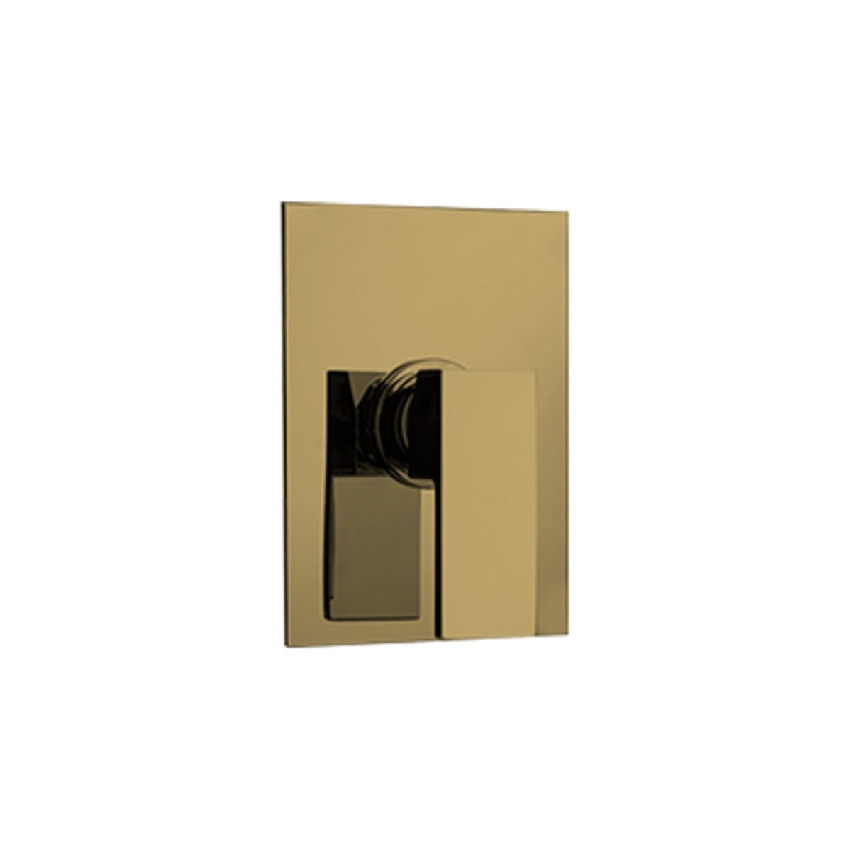 LaToscana QUADRO Pressure Balance Shower Set TRIM (Requires Rough Valve 697) – Matt Gold PVD – –