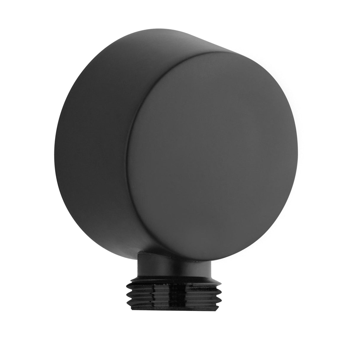 LaToscana Round Brass Drop Elbow – Matt Black PVD – –