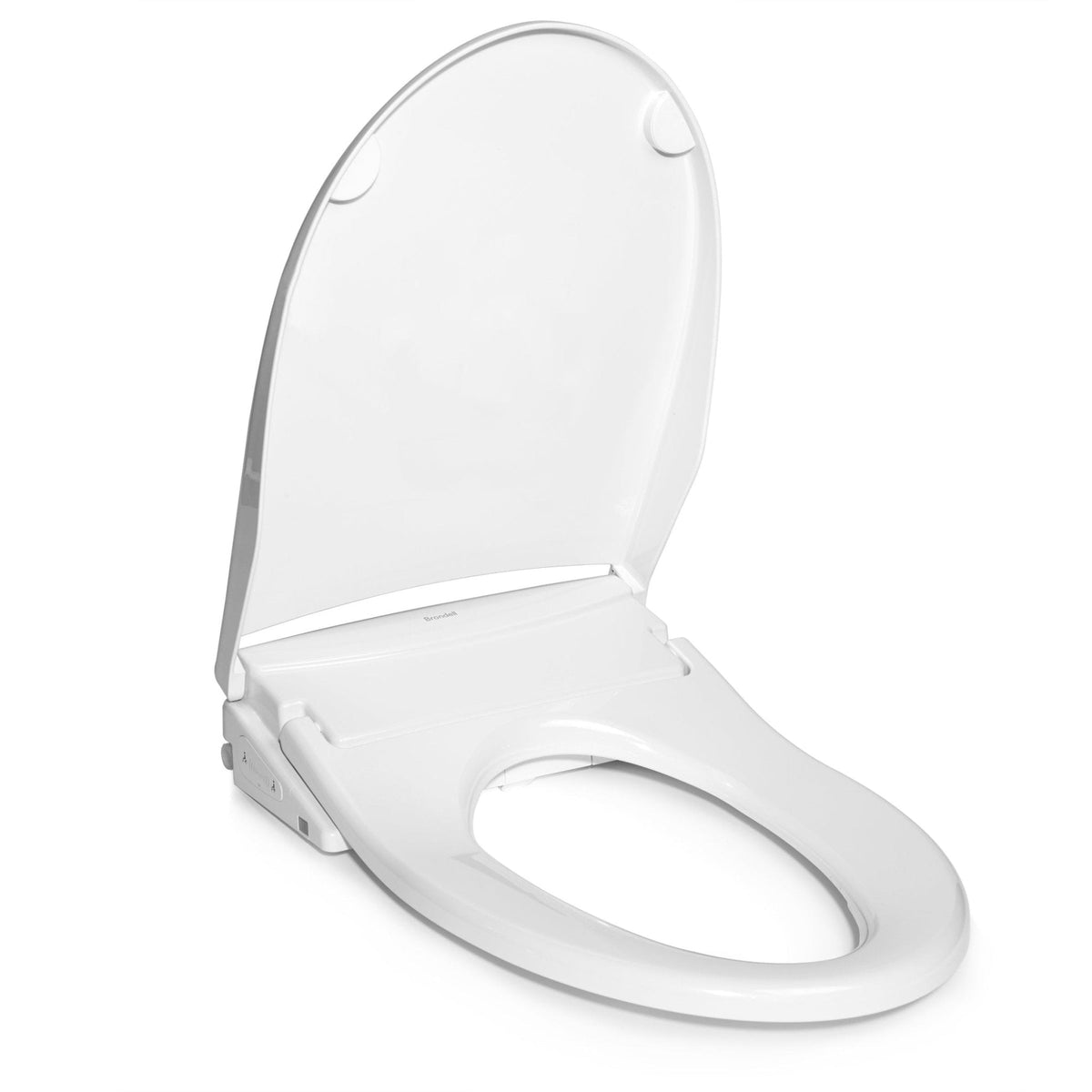 Brondell Swash Eco Thinline T66 Electronic Luxury Bidet Toilet Seat with Remote Control – Elongated – White –