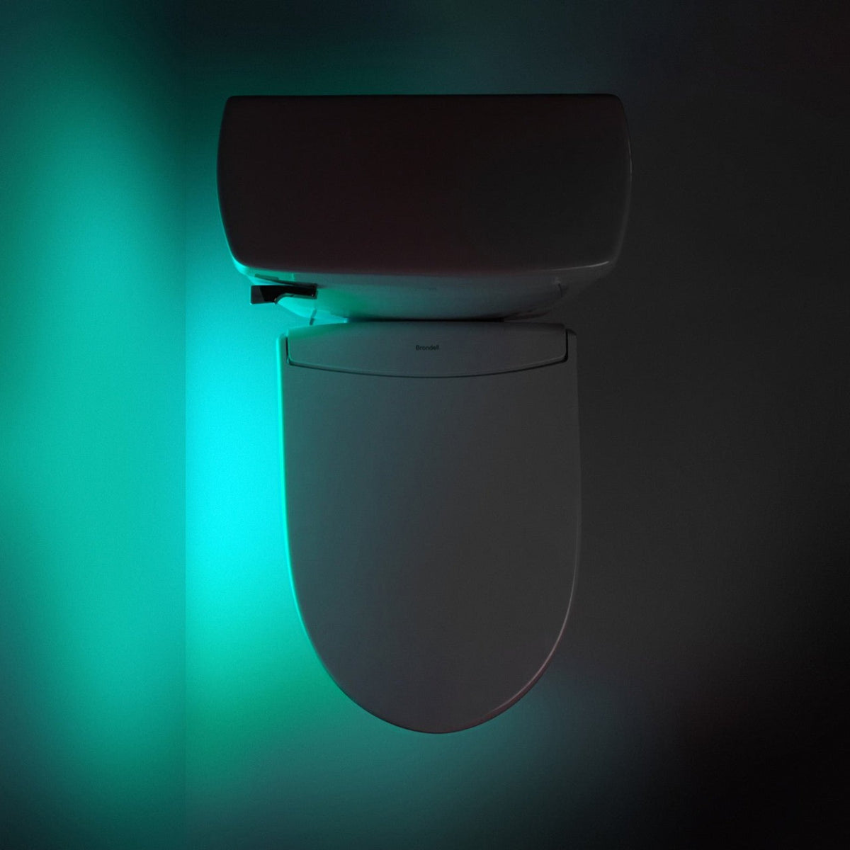 Brondell Swash Eco Thinline T66 Electronic Luxury Bidet Toilet Seat with Remote Control – Elongated – White –