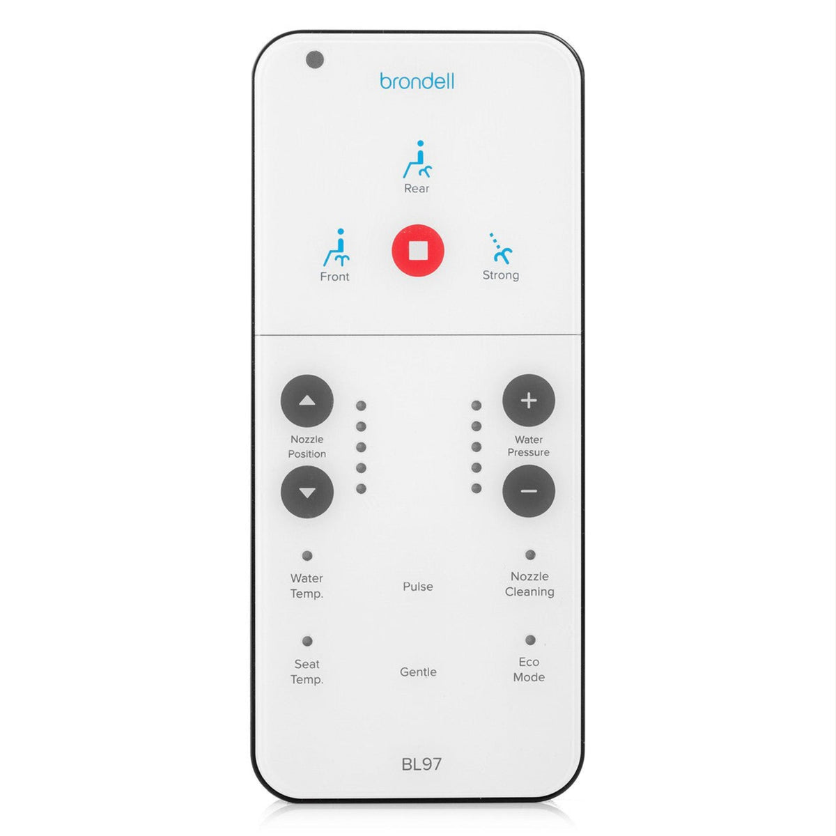 Brondell Swash Select BL97 Remote Controlled Bidet Seat – Elongated – White –