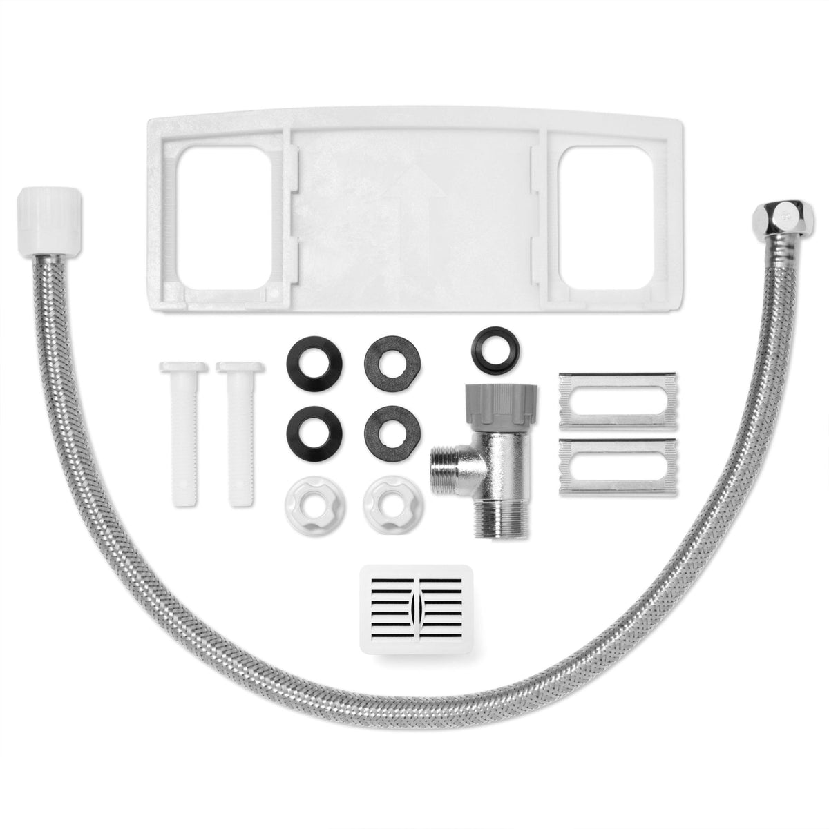 Brondell Swash Select DR801 Sidearm Bidet Seat with Warm Air Dryer and Deodorizer – Elongated – White –