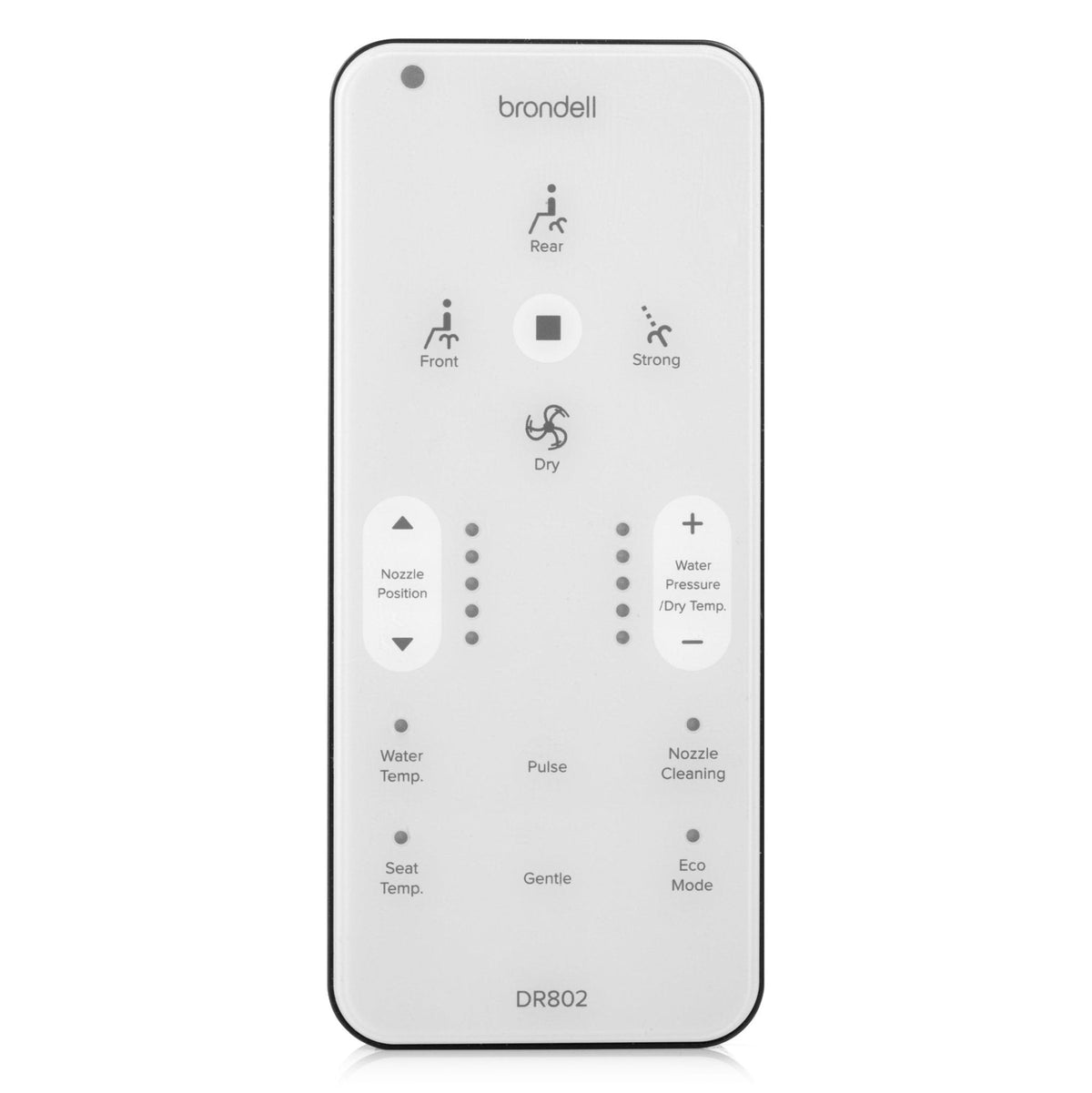 Brondell Swash Select DR802 Bidet Seat with Warm Air Dryer and Deodorizer – Elongated – White –