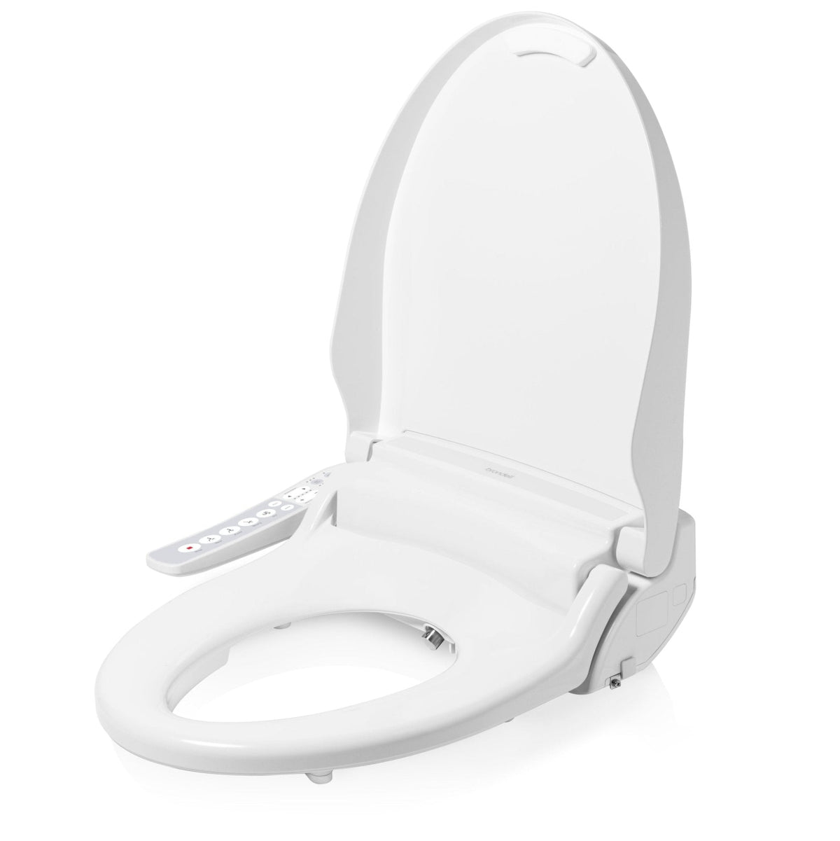 Brondell Swash Select EM417 Sidearm Bidet Seat with Warm Air Dryer – Elongated – White –