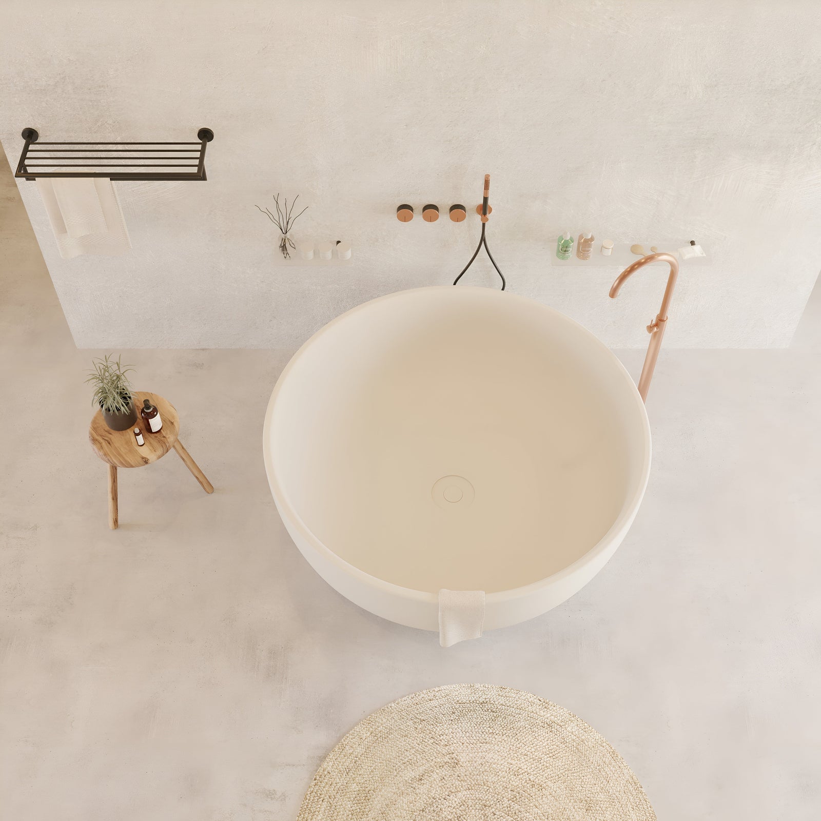 Ideavit SolidRound Bathtub