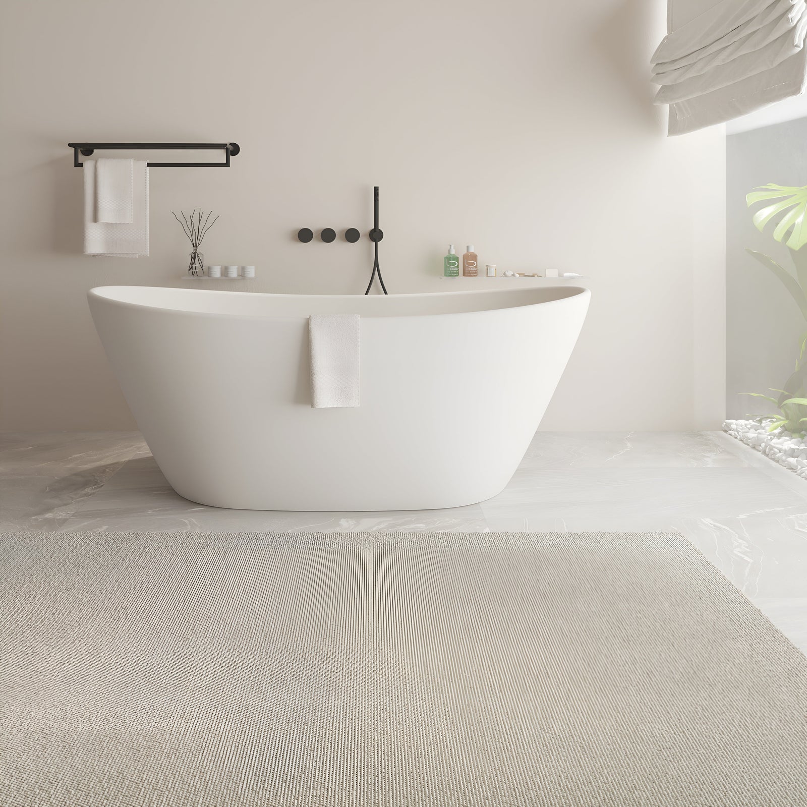 Double Slipper Bathtubs