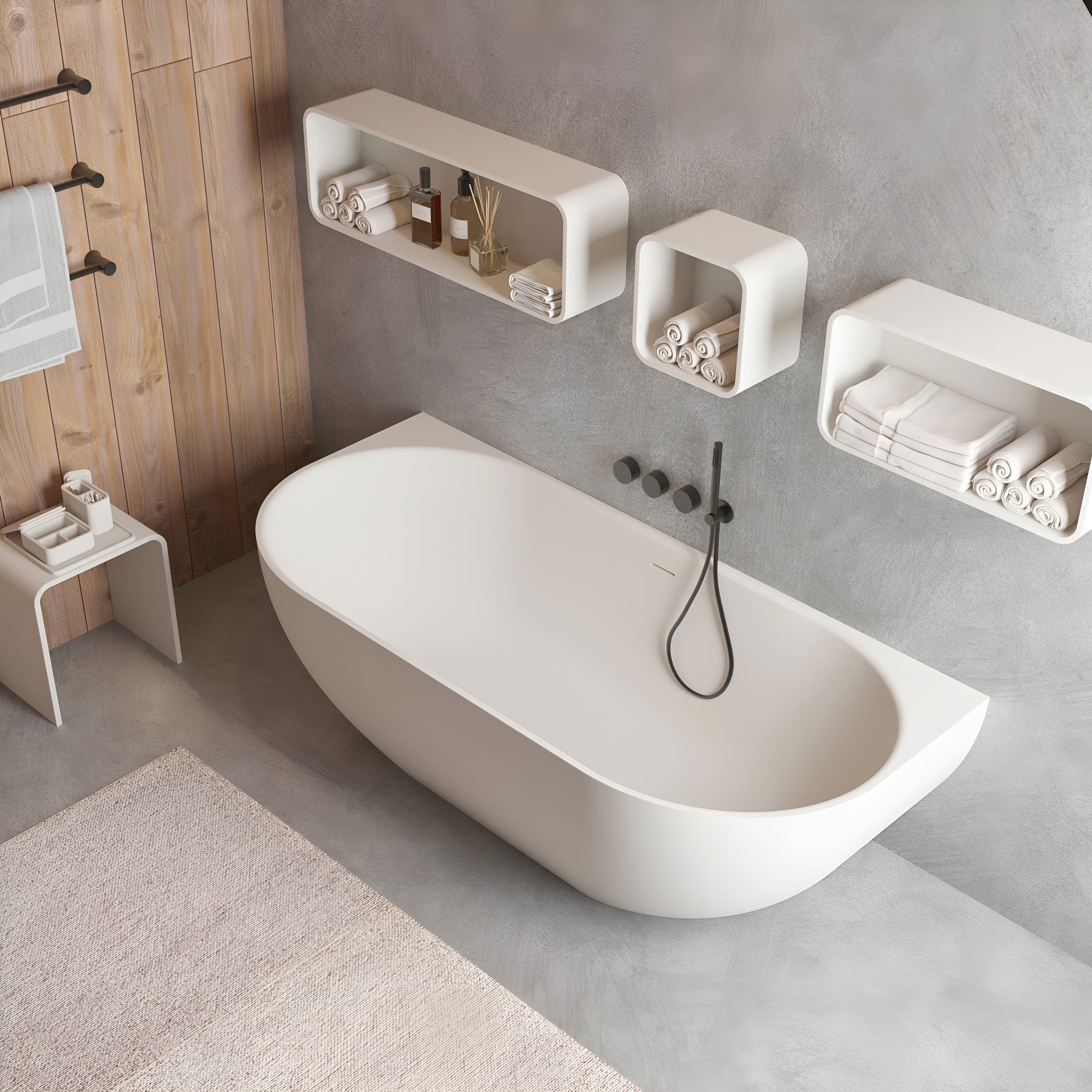 Solid Surface Shelves Banner