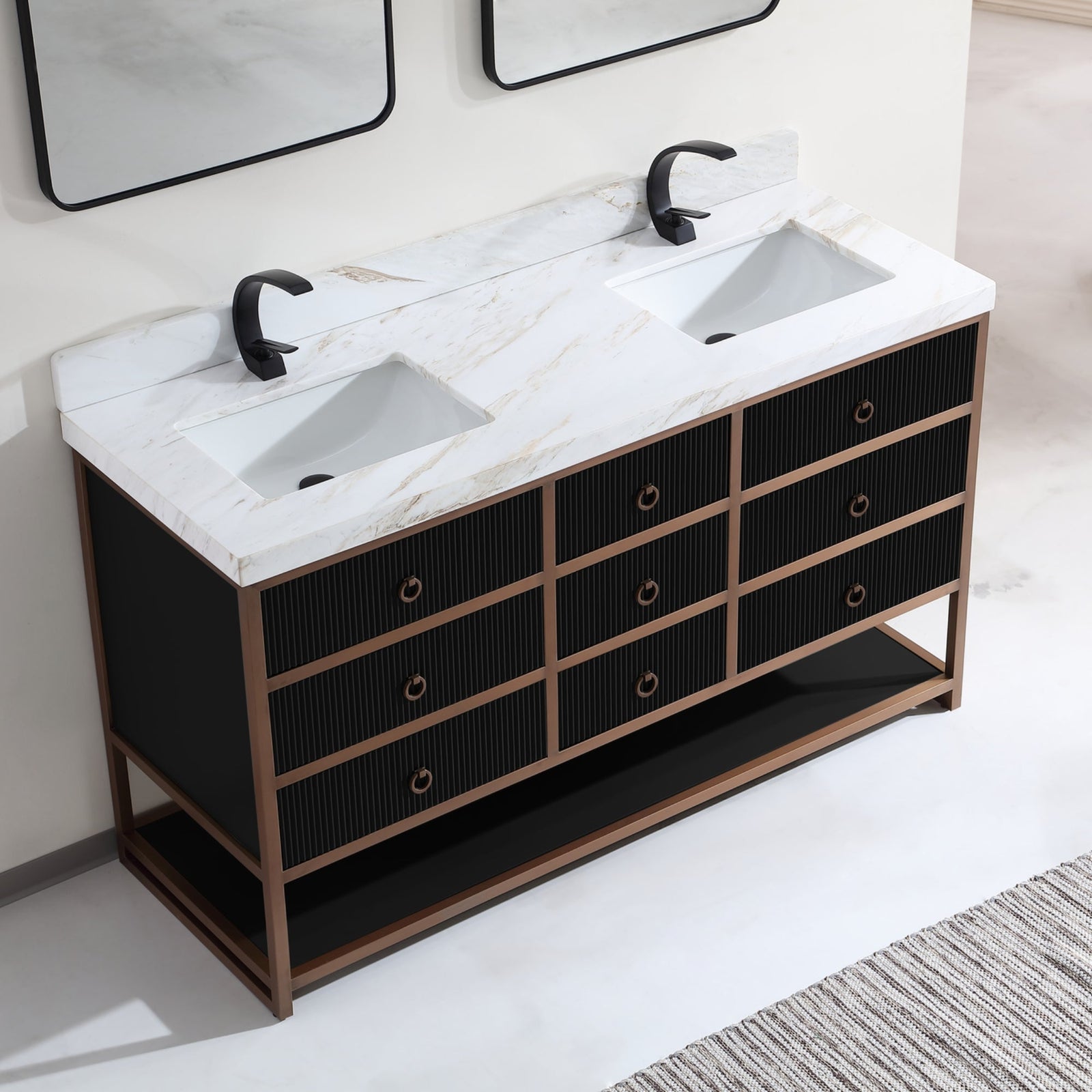 Vanities: Freestanding 61" and Up - Mihodo