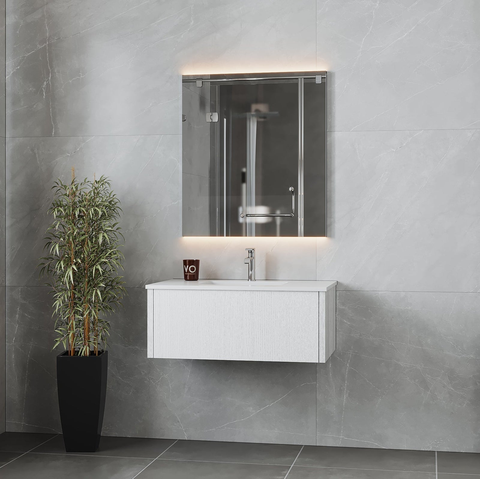 Vanities: Wall Mounted 31" - 40"