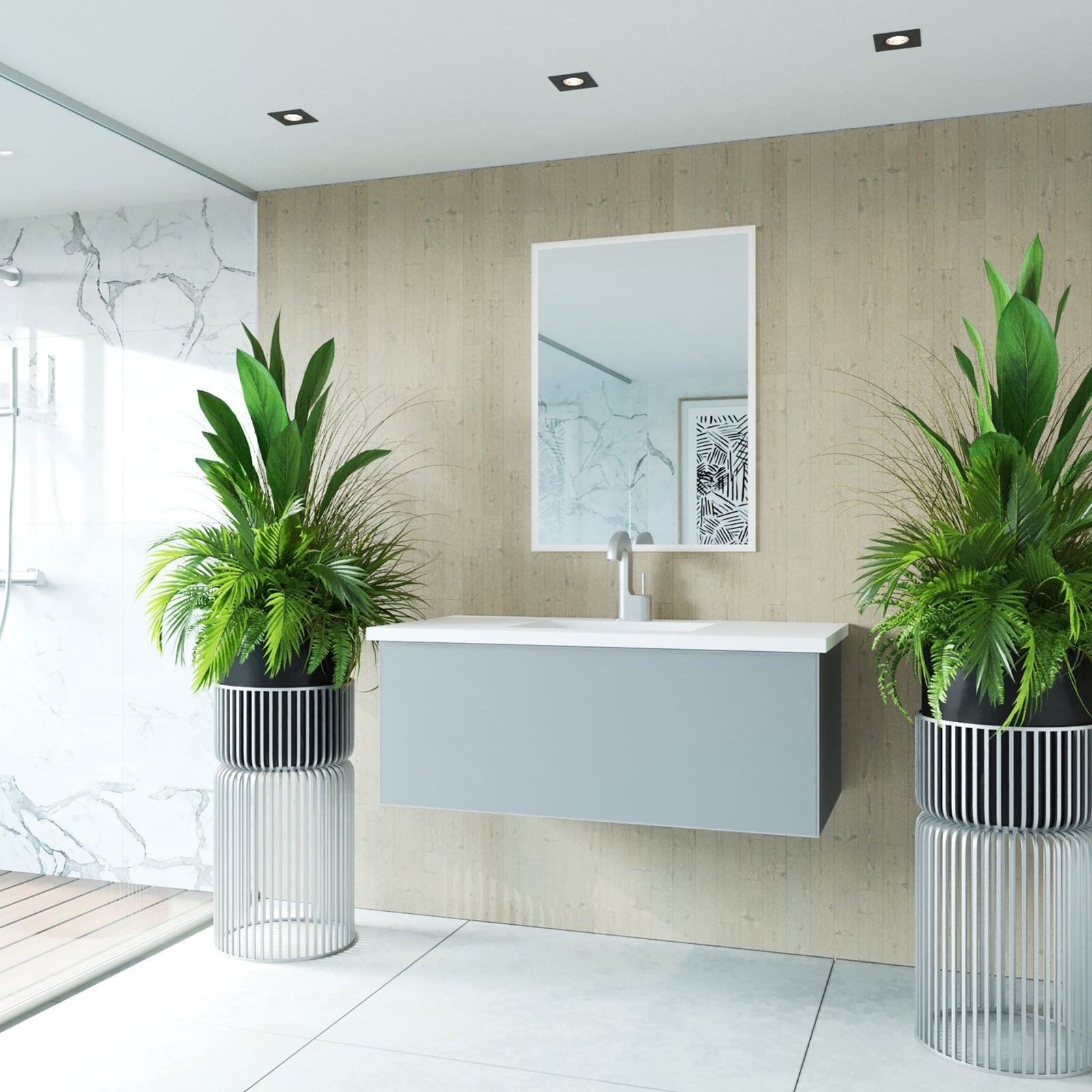 Vanities: Wall Mounted 41" - 50" - Mihodo