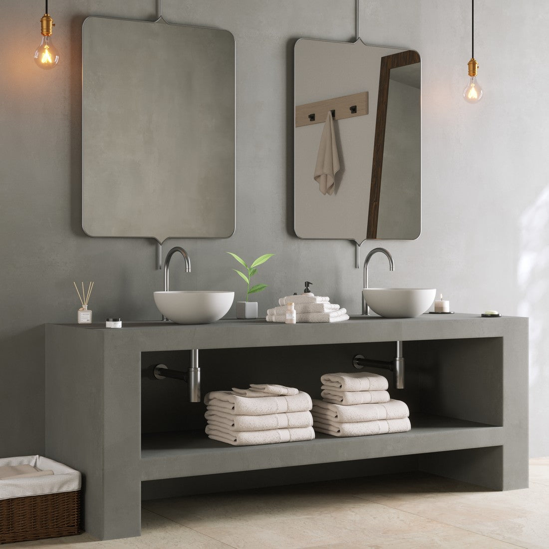 Ideavit SolidThin XS Vessel Sink – 13&quot; Matte White