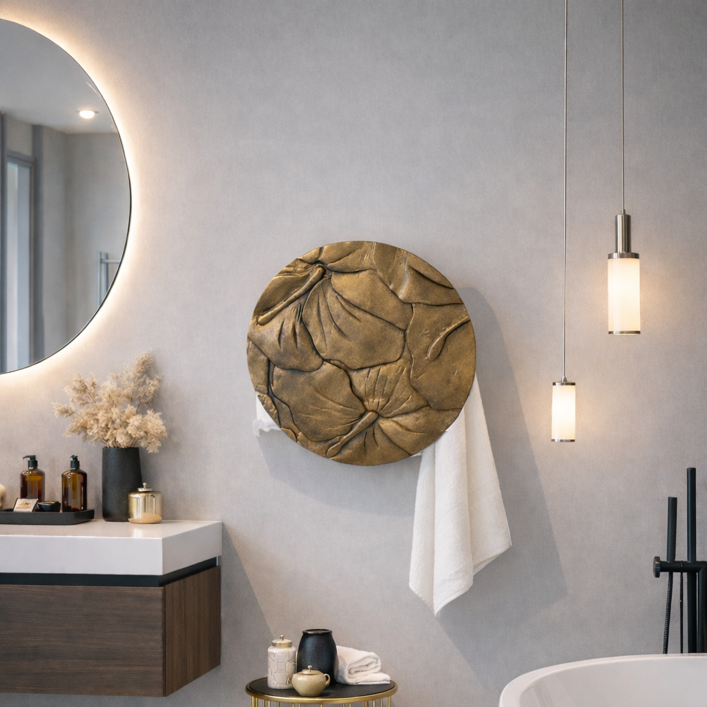 Cinier Orbeo Art Deco Towel Warmer