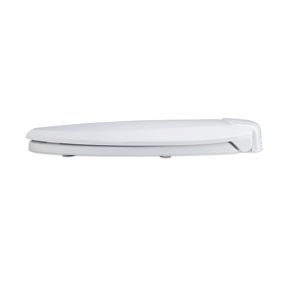 Brondell LumaWarm Heated Nightlight Toilet Seat – Round – Biscuit –