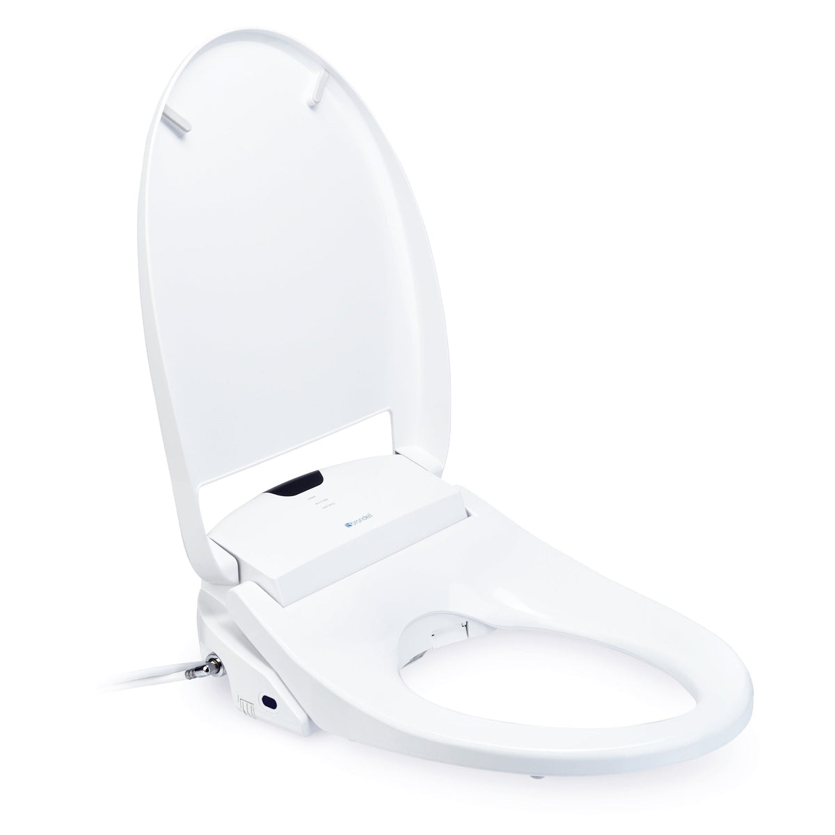 Brondell Swash 1400 Luxury Bidet Toilet Seat – Round – White –