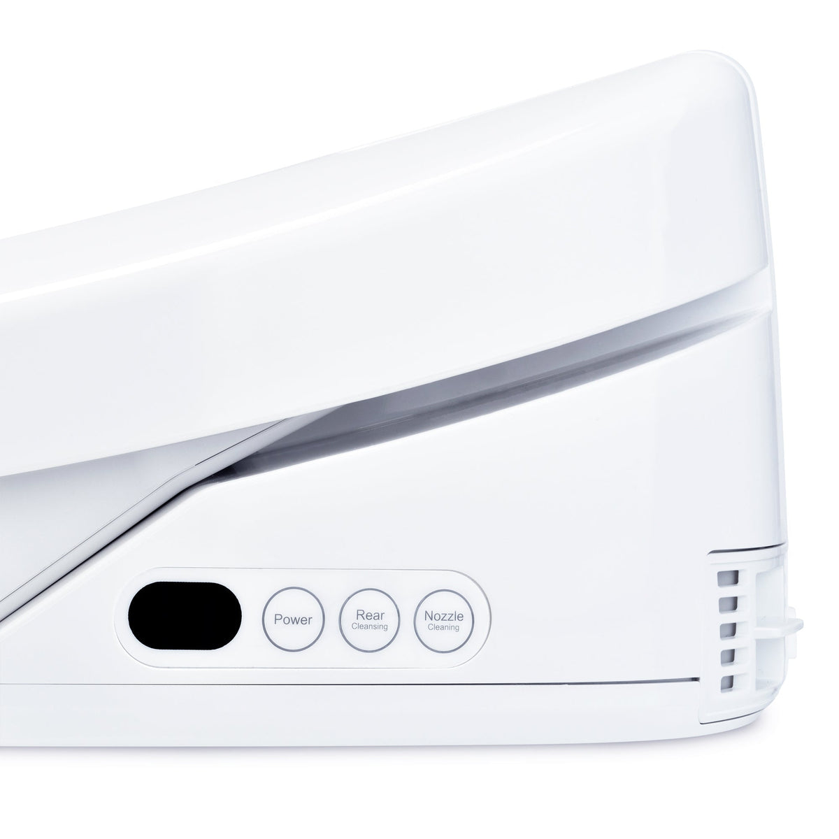 Brondell Swash 1400 Luxury Bidet Toilet Seat – Round – White –