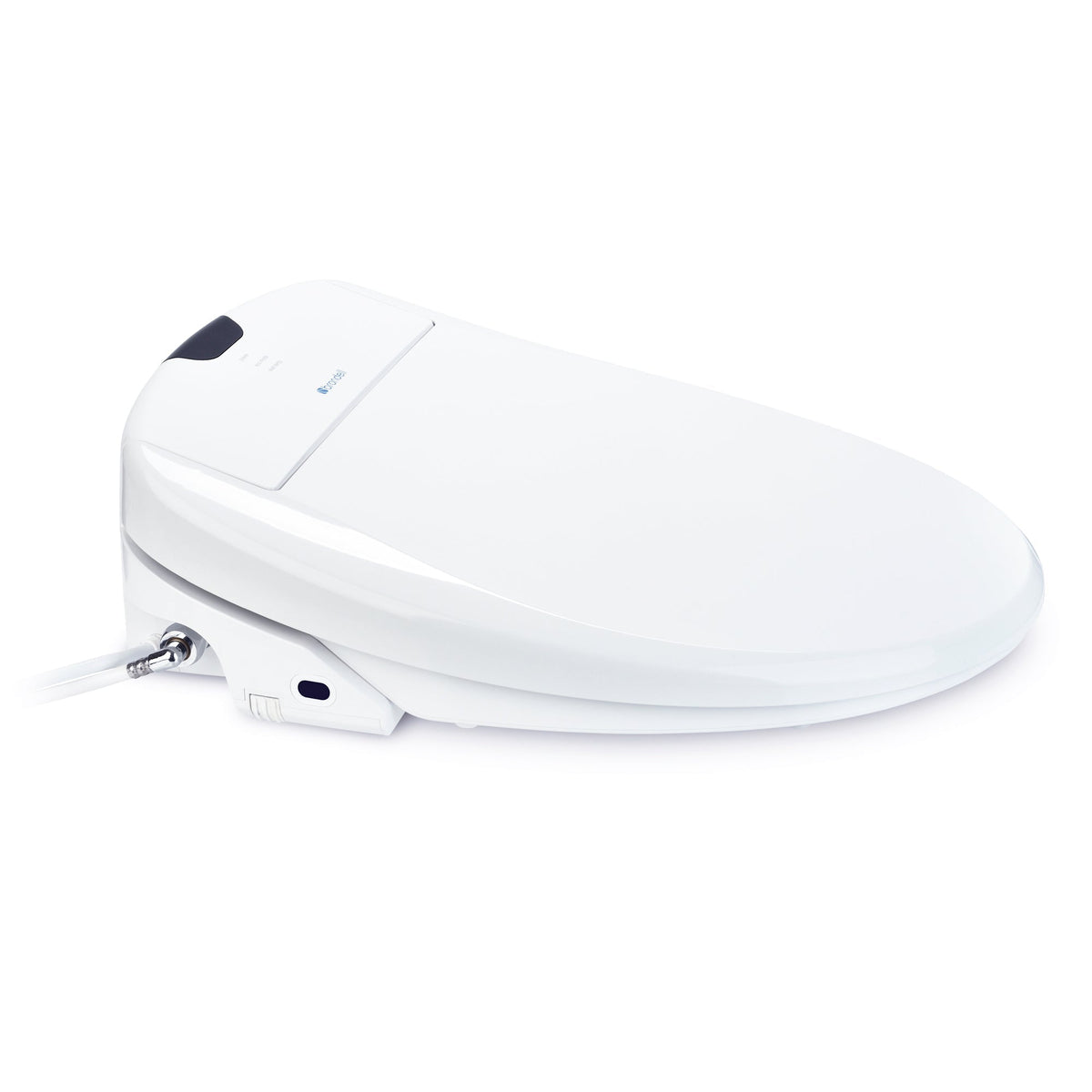 Brondell Swash 1400 Luxury Bidet Toilet Seat – Round – White –
