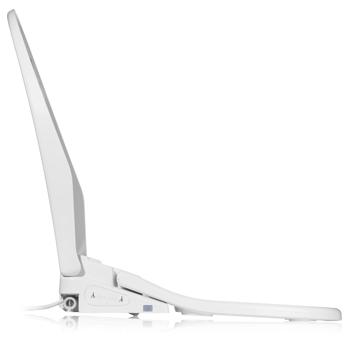 Brondell Swash Eco Thinline T66 Electronic Luxury Bidet Toilet Seat with Remote Control – Elongated – White –