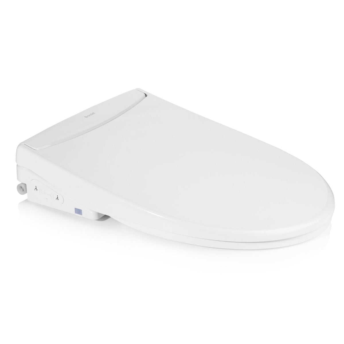 Brondell Swash Eco Thinline T66 Electronic Luxury Bidet Toilet Seat with Remote Control – Elongated – White –