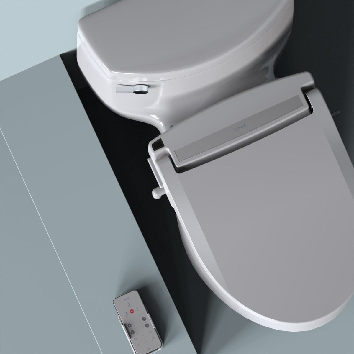 Brondell Swash Select BL97 Remote Controlled Bidet Seat – Elongated – White –