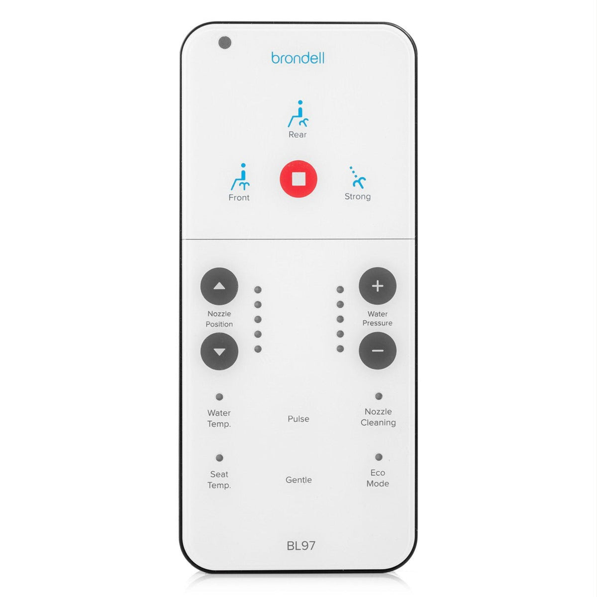 Brondell Swash Select BL97 Remote Controlled Bidet Seat – Elongated – White –