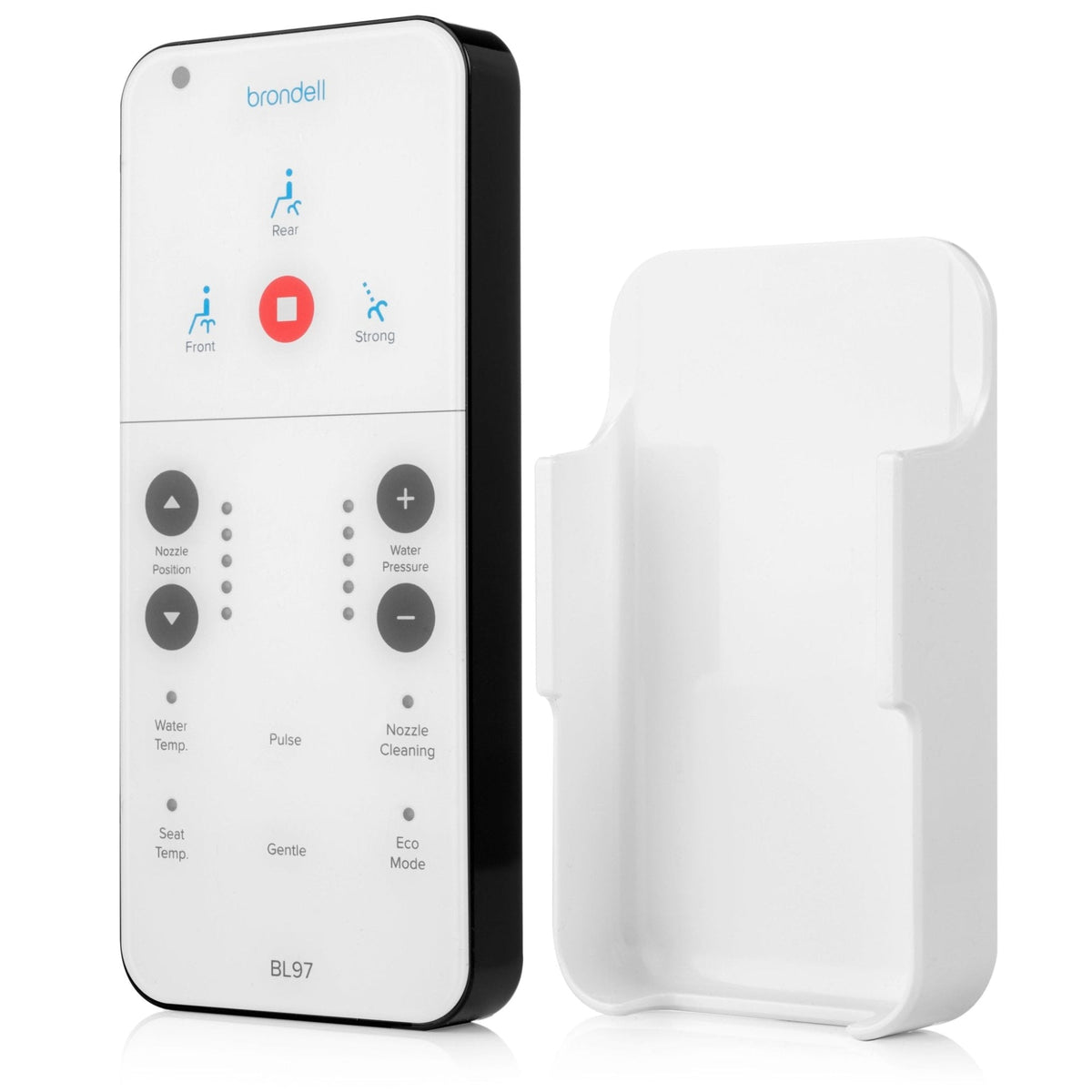 Brondell Swash Select BL97 Remote Controlled Bidet Seat – Elongated – White –