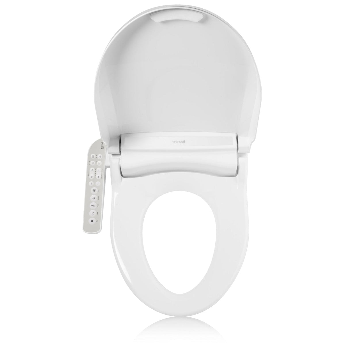 Brondell Swash Select DR801 Sidearm Bidet Seat with Warm Air Dryer and Deodorizer – Elongated – White –
