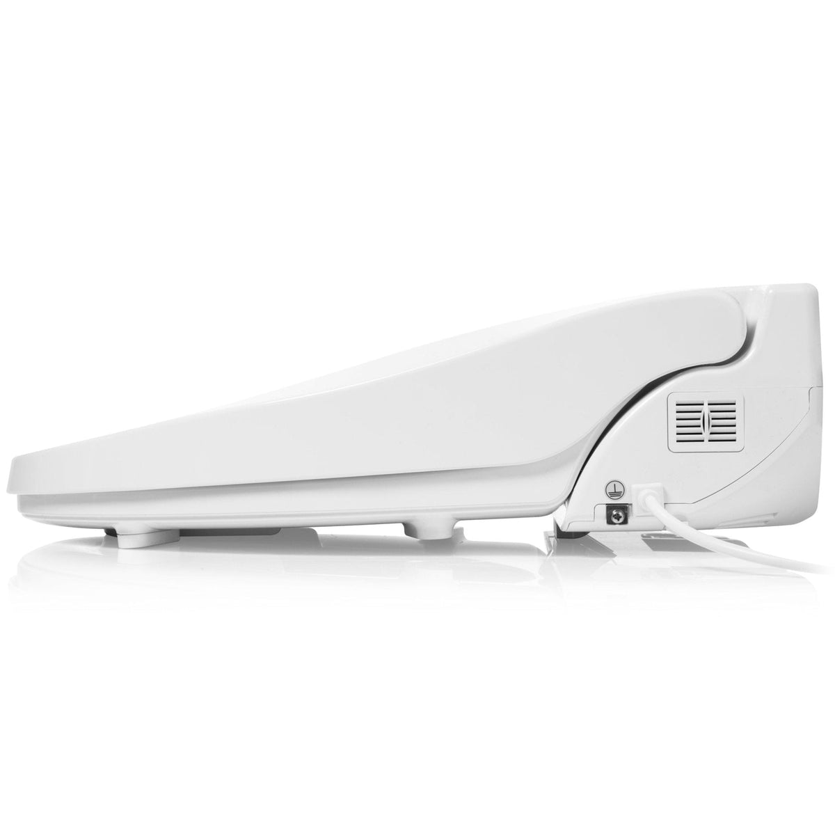 Brondell Swash Select DR801 Sidearm Bidet Seat with Warm Air Dryer and Deodorizer – Elongated – White –