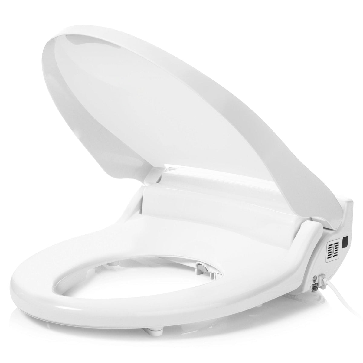Brondell Swash Select DR802 Bidet Seat with Warm Air Dryer and Deodorizer – Elongated – White –