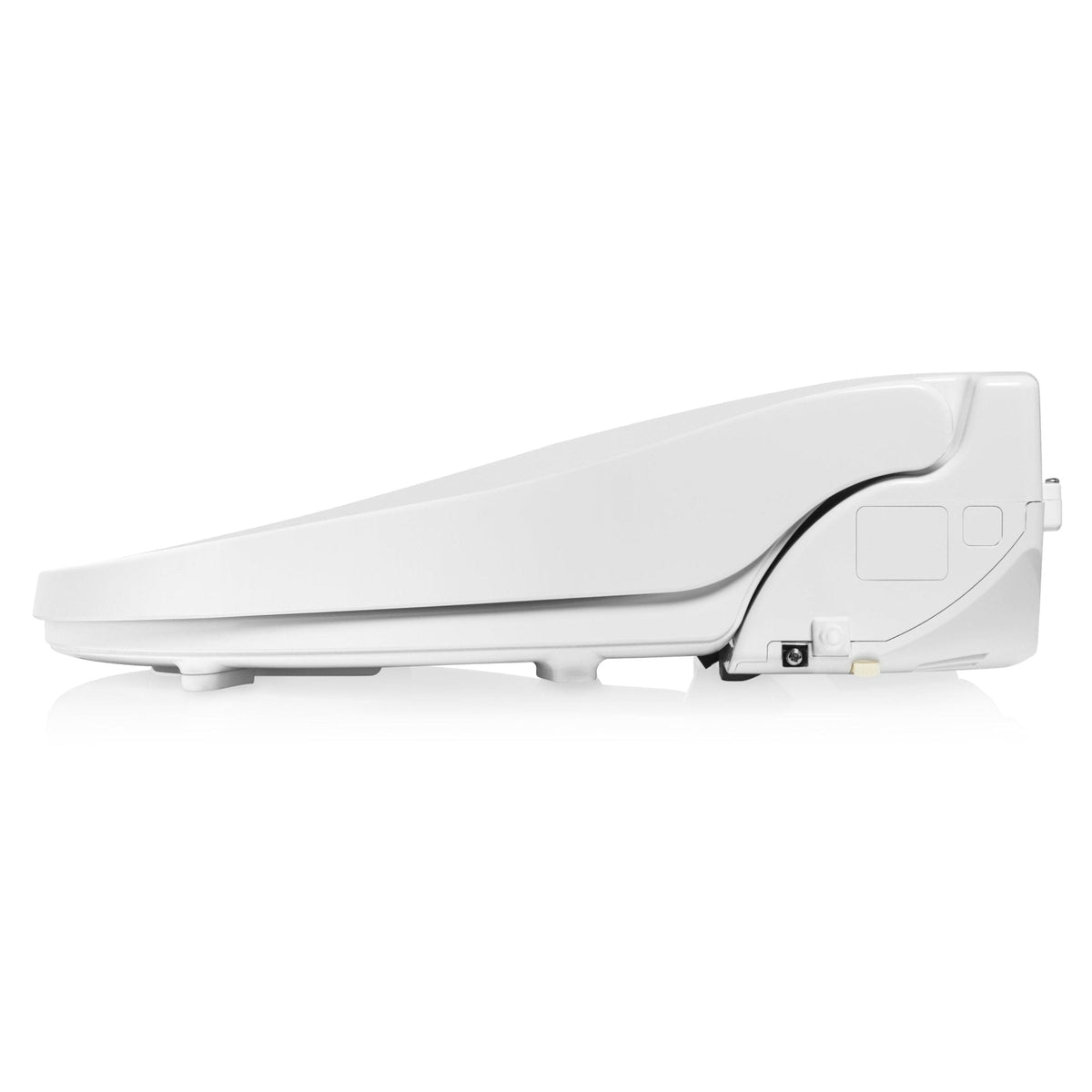 Brondell Swash Select EM417 Sidearm Bidet Seat with Warm Air Dryer – Elongated – White –