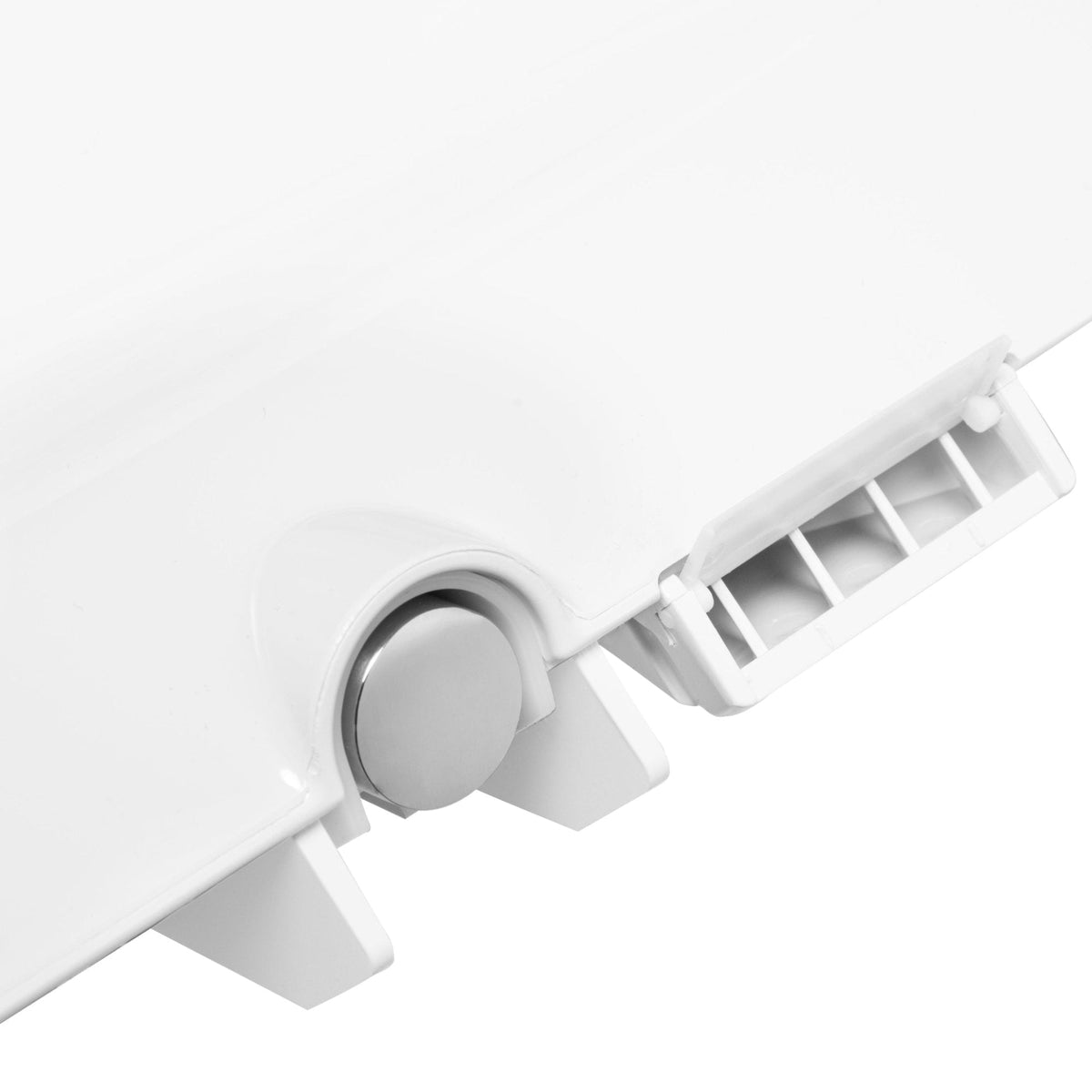 Brondell Swash Select EM417 Sidearm Bidet Seat with Warm Air Dryer – Elongated – White –