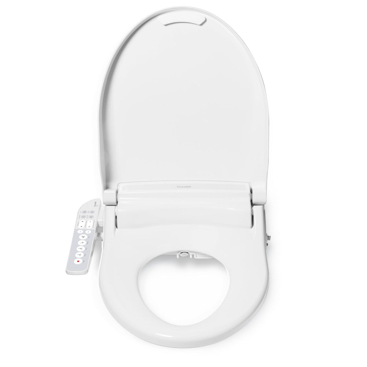 Brondell Swash Select EM417 Sidearm Bidet Seat with Warm Air Dryer – Elongated – White –