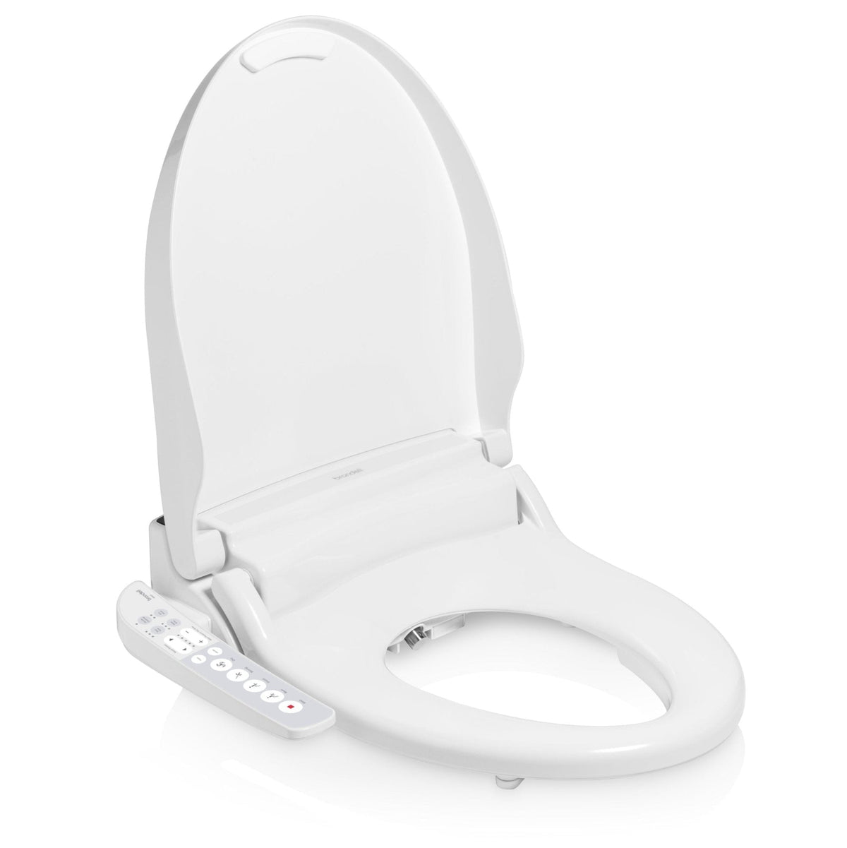 Brondell Swash Select EM417 Sidearm Bidet Seat with Warm Air Dryer – Elongated – White –