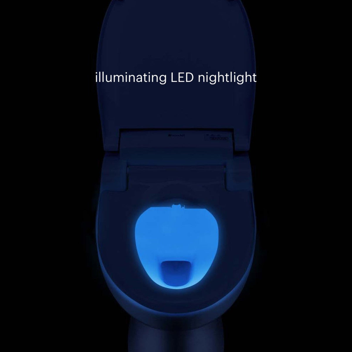 Brondell Swash Select EM617 Bidet Seat with Warm Air Dryer – Elongated – White –