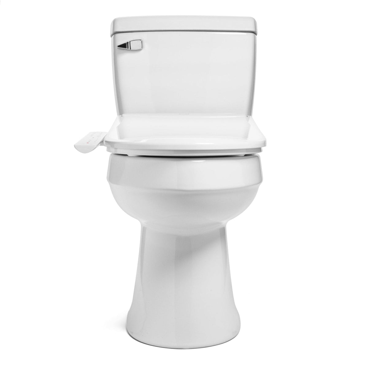 Brondell Swash Thinline T22 Luxury Bidet Toilet Seat with Side Arm Control – Elongated – White –