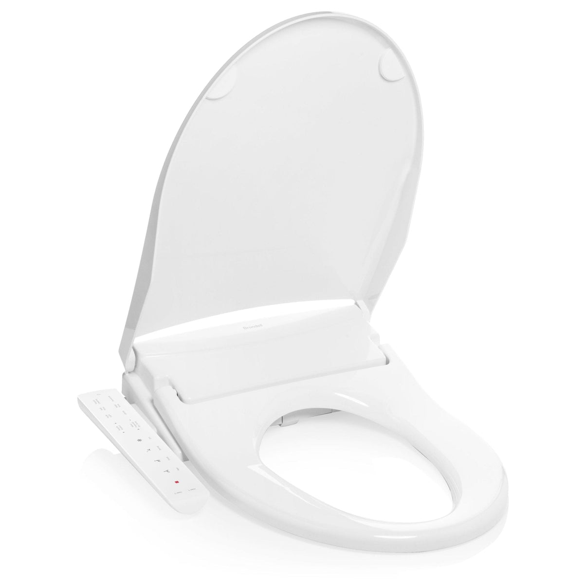 Brondell Swash Thinline T22 Luxury Bidet Toilet Seat with Side Arm Control – Elongated – White –