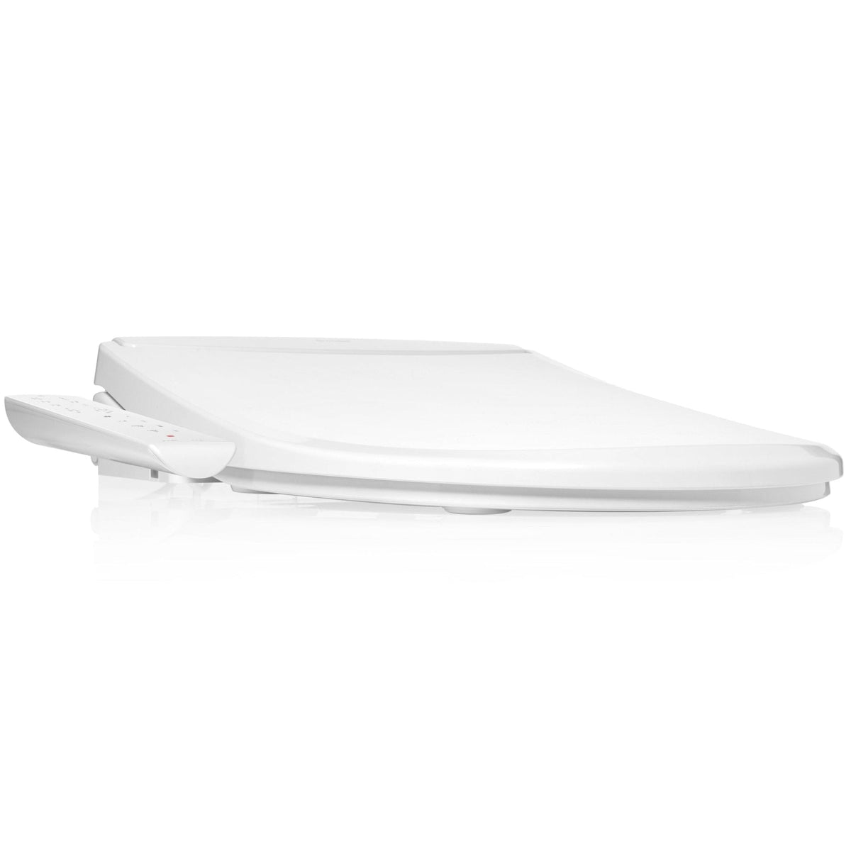 Brondell Swash Thinline T22 Luxury Bidet Toilet Seat with Side Arm Control – Elongated – White –