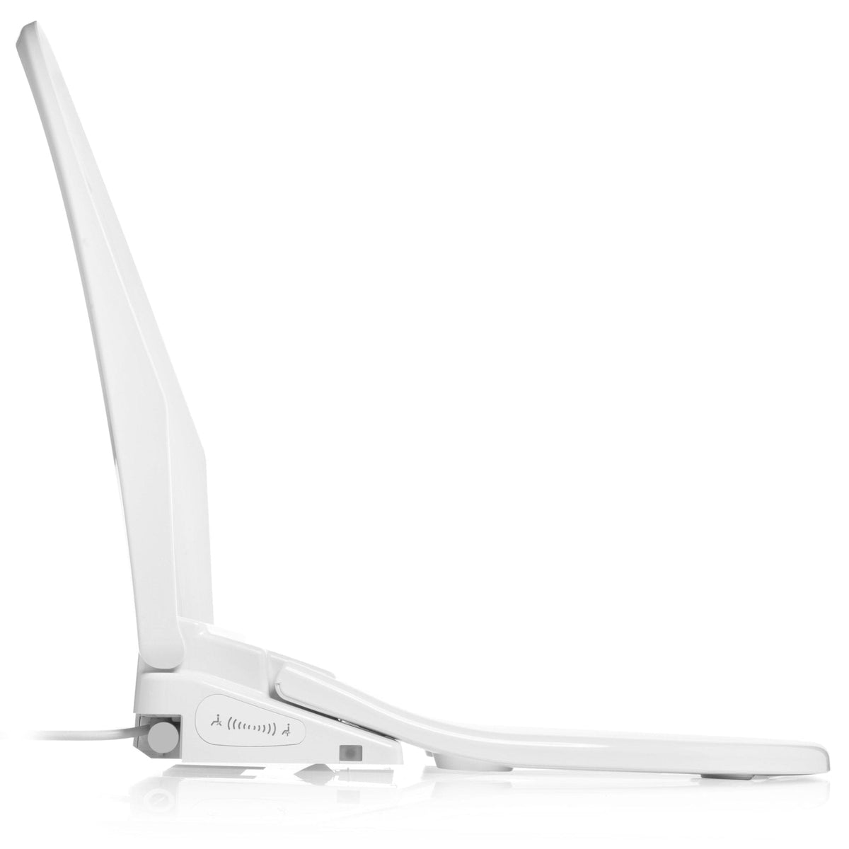 Brondell Swash Thinline T44 Luxury Bidet Toilet Seat with Remote Control – Elongated – White –