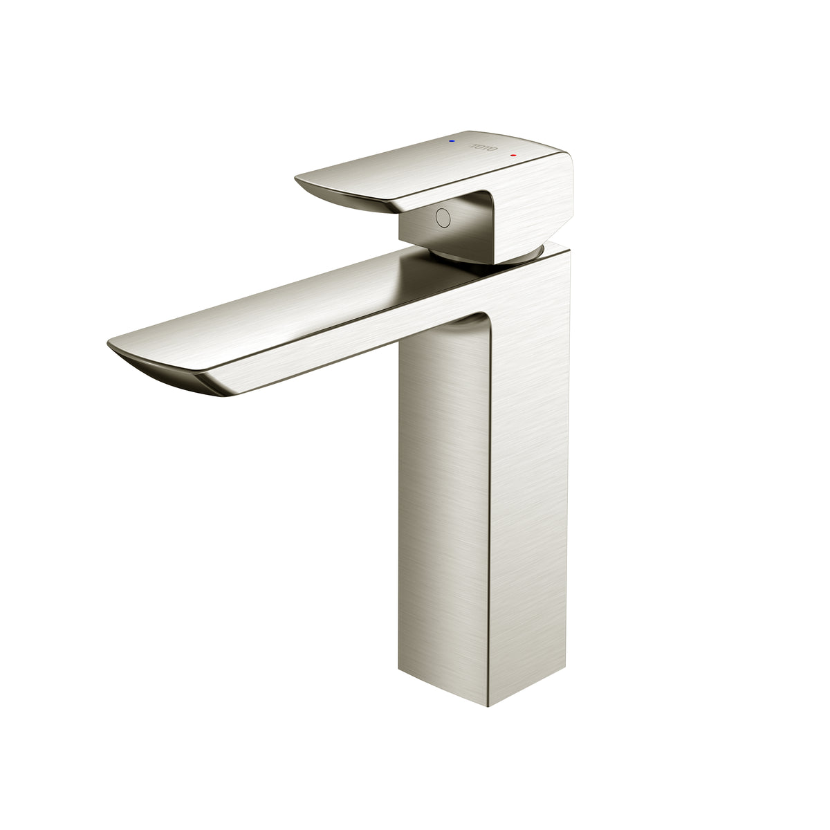 TOTO® GR 1.2 gpm Single Handle Semi-Vessel Bathroom Sink Faucet with Comfort Glide™ Technology, Brushed Nickel