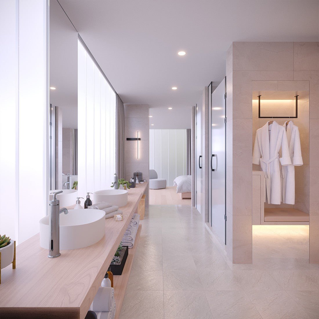 Ideavit SolidCliff 40 Vessel Sink – 16" Matte White – – –