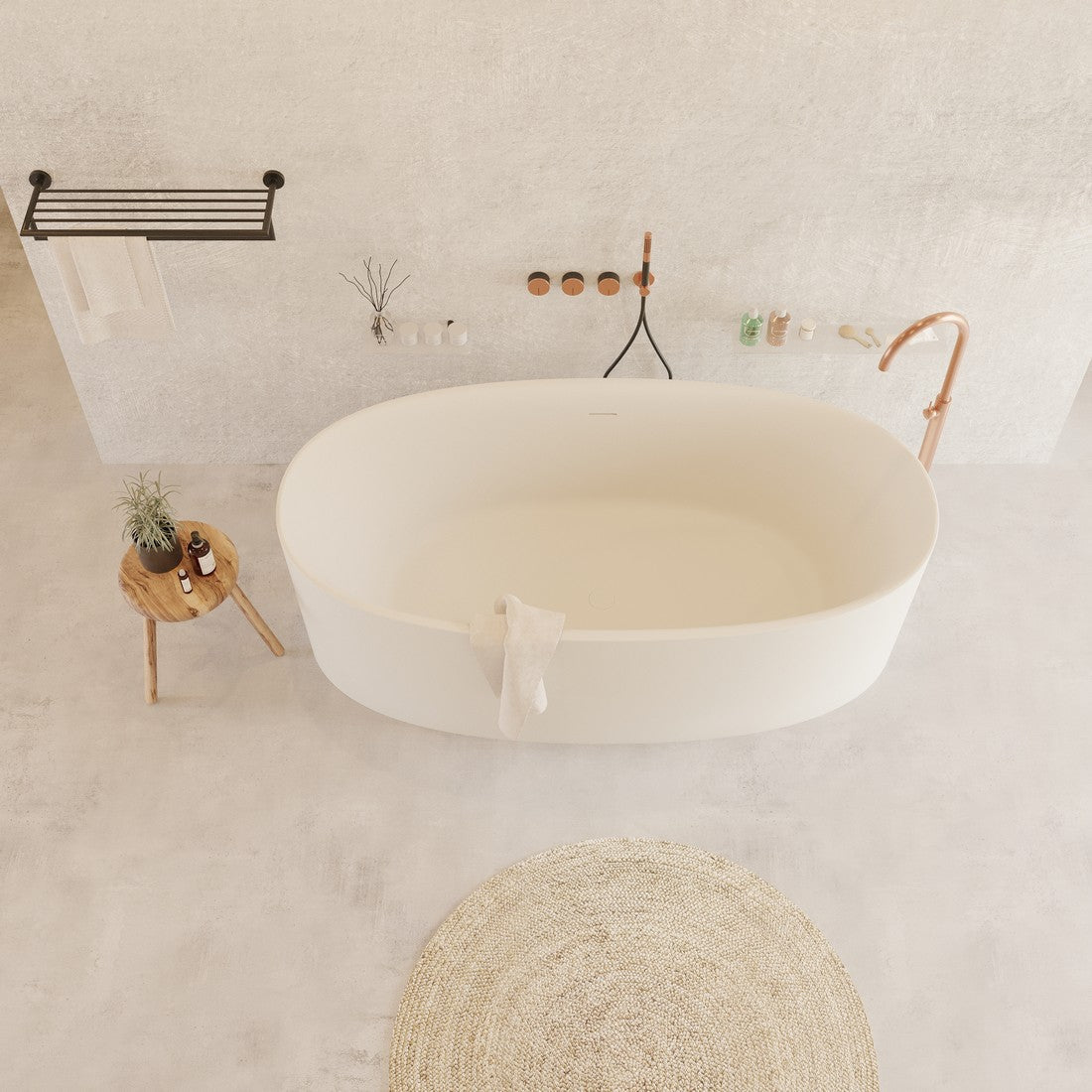 Ideavit SolidCliff Freestanding Bathtub – – –