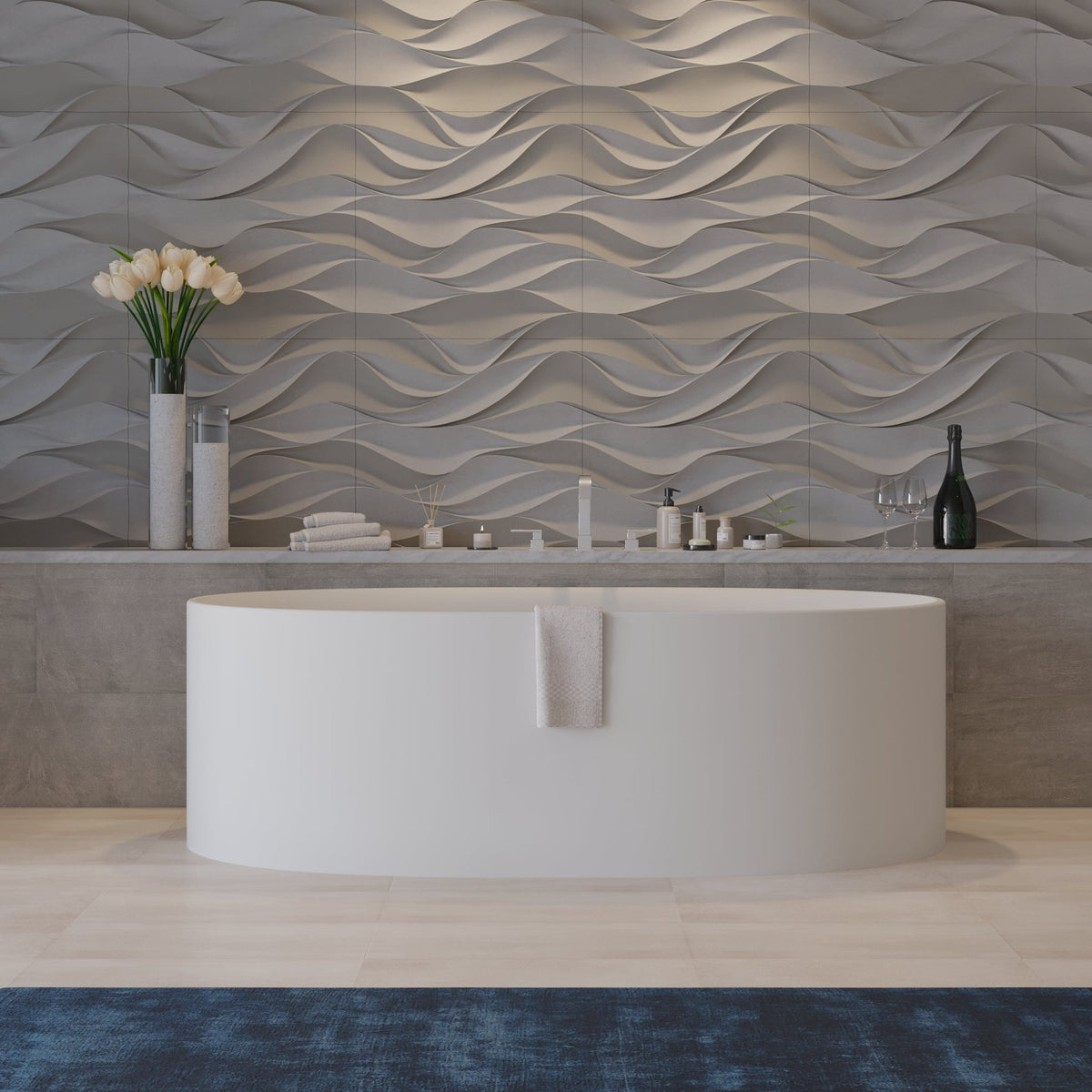 Ideavit SolidCliff Freestanding Bathtub – – –