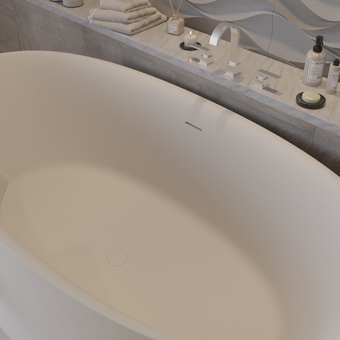 Ideavit SolidCliff Freestanding Bathtub – – –