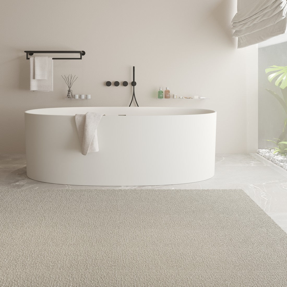 Ideavit SolidCliff Freestanding Bathtub – – –